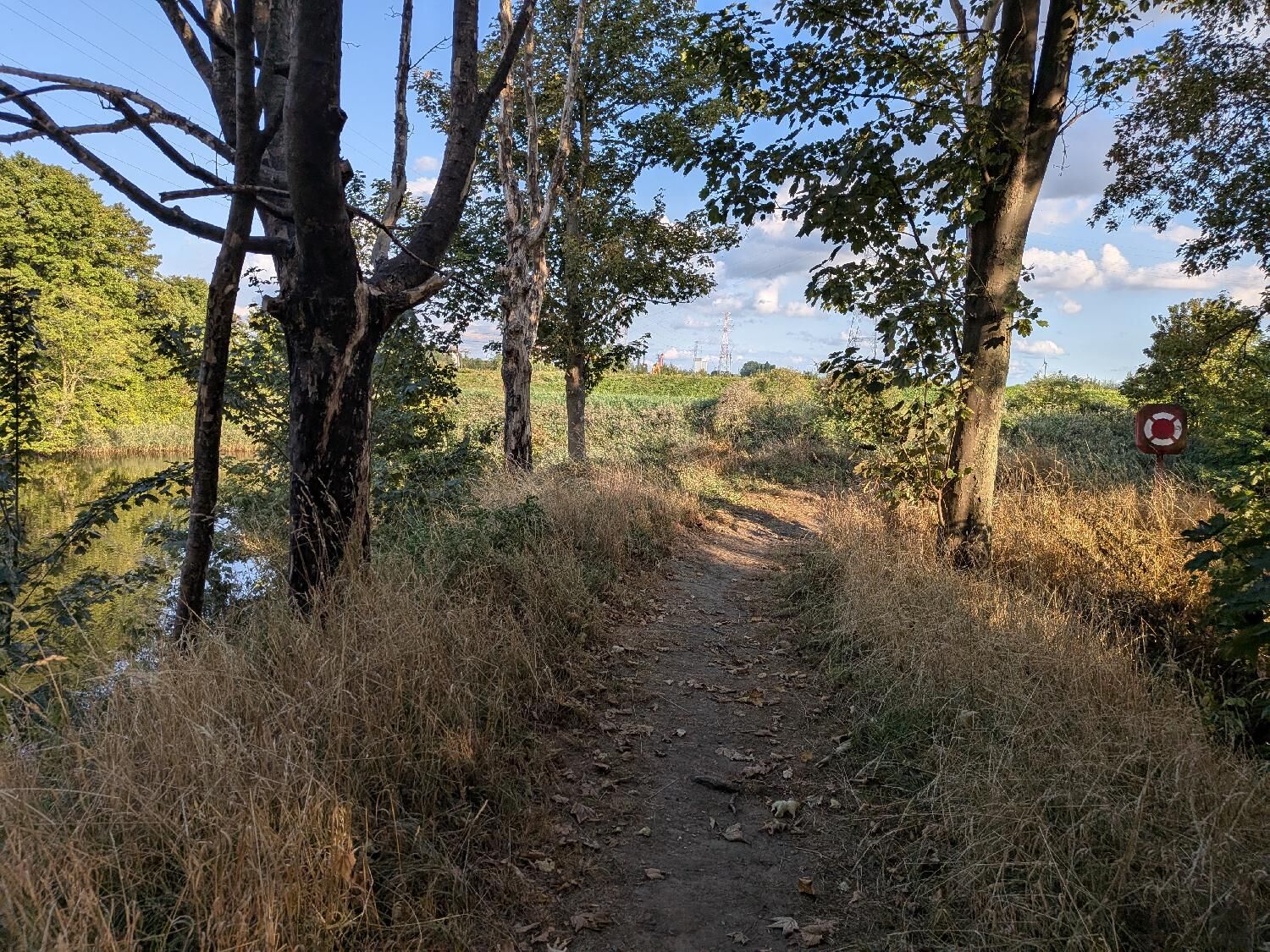 Hike in Lillo near Antwerp