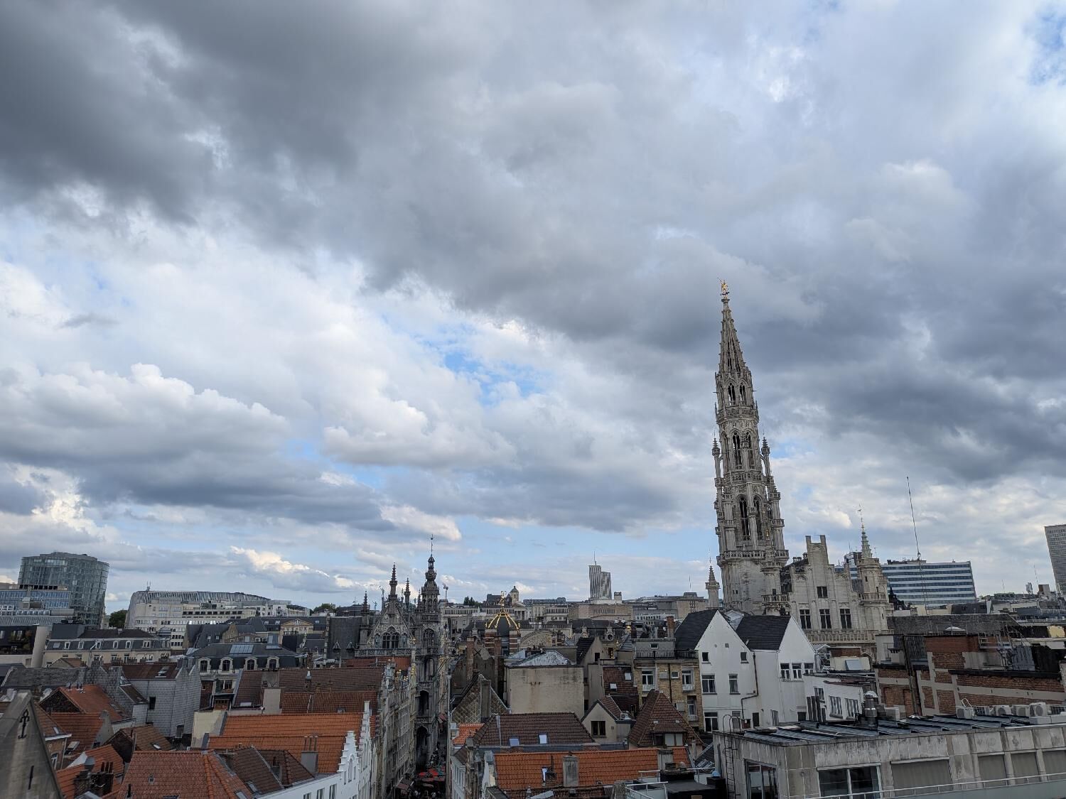 View from the Belgian Beer world rooftop
