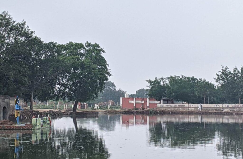 Lake in Rakhigarhi